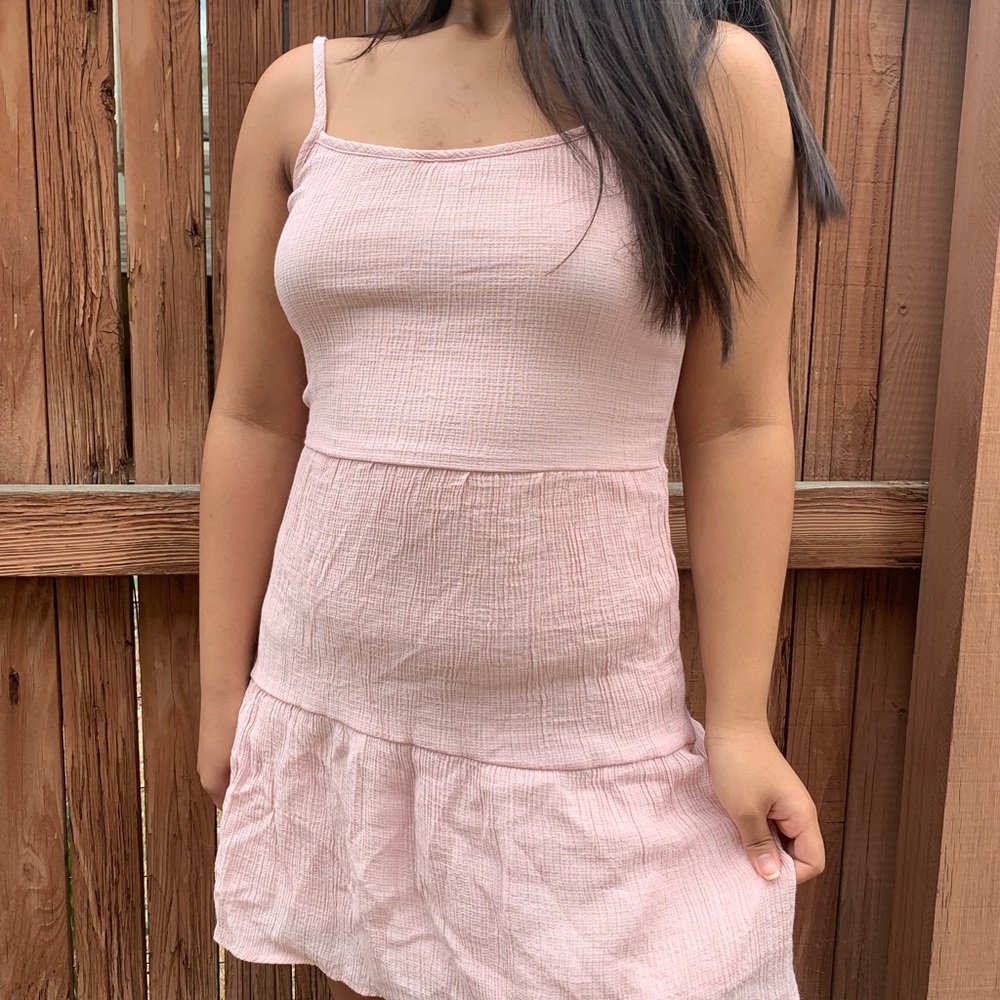 Divided Mini Dress